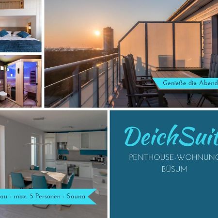 5 Sterne Penthouse Deichsuite Büsum Extérieur photo