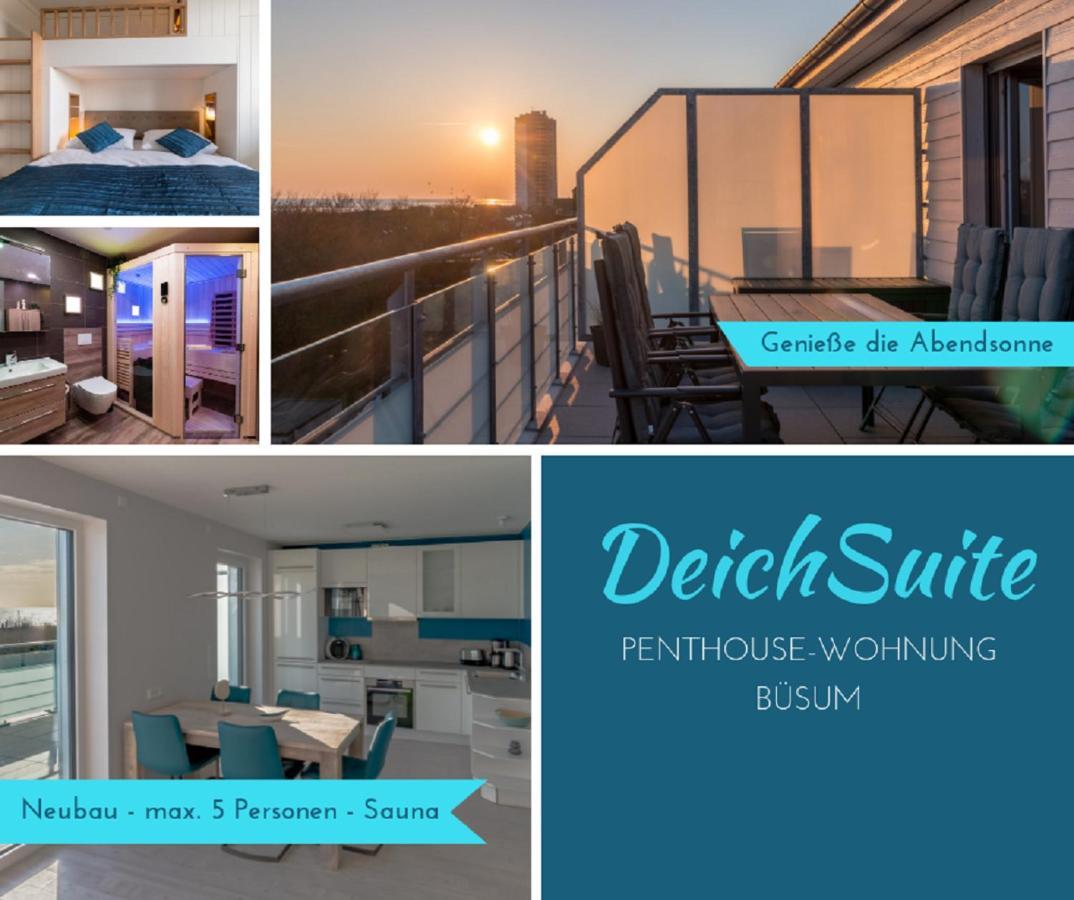 5 Sterne Penthouse Deichsuite Büsum Extérieur photo